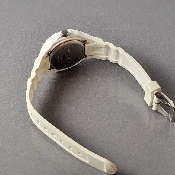 Marathon Quartz Watch White Case Silicone Band 50M Water Resistant 1.42" Dial - Picture 7 of 14